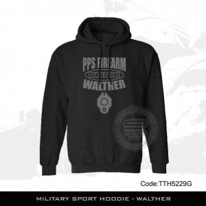 Military Sport HOODIE - WALTHER, FREE POSTAGE - TTH5229G